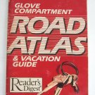 Reader's Digest Glove Compartment Road Atlas & Vacation Guide Softcover Book Vintage 1985