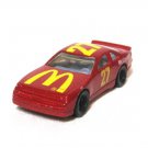 Red with Yellow Arch McDonalds Diecast Toy Car #27 Mattel Hotwheels 1993 Red with Yellow Arch McDonalds Diecast Toy Car #27 Mattel Hotwheels 1993