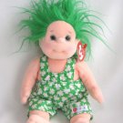 Shenanigan The Green Haired Irish Girl Ty Beanie Kid Retired 2002 Shenanigan The Green Haired Irish Girl Ty Beanie Kid Retired 2002