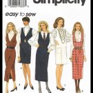 Simplicity Sewing Pattern 8546 Easy To Sew Misses Jumper Dress In Two Lengths Sizes P 12-16