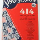 Sing Session 414 Songs You Love To Sing Plus 60 Photos Vol 1 No. 1 Large Paperback Book Vintage 1939 Sing Session 414 Songs You Love To Sing Plus 60 Photos Vol 1 No. 1 Large Paperback Book Vintage 1939