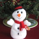 Snowball The Snowman Ty Beanie Baby 4th Generation Hang Tag Retired 1997