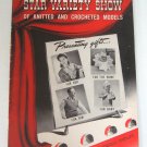 Star Variety Show of Knitted and Crocheted Models Book No. 21 American Thread Company Vintage 1942