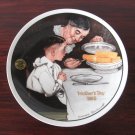 Sunday Dinner Mother's Day 1989 Porcelain Plate Norman Rockwell Vintage Sunday Dinner Mother's Day 1989 Porcelain Plate Norman Rockwell Vintage