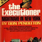 The Executioner Nightmare In New York By Don Pendleton Paperback Book Vintage 1971 The Executioner Nightmare In New York By Don Pendleton Paperback Book Vintage 1971