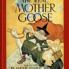 The Real Mother Goose Pictures By Blanche Fisher Wright Large Hardcover Book 1992