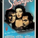 The Stranger Edward G. Robinson Loretta Young Orson Welles Movie Film Classics 1946 VHS Video NEW The Stranger Edward G. Robinson Loretta Young Orson Welles Movie Film Classics 1946 VHS Video NEW