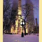 The Windy City Water Tower Chicago Illinois Large Postcard Vintage 1970s The Windy City Water Tower Chicago Illinois Large Postcard Vintage 1970s