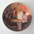 This is The Room That Light Made Norman Rockwell Collector Porcelain Plate Limited Ed Vintage This is The Room That Light Made Norman Rockwell Collector Porcelain Plate Limited Ed Vintage