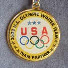 United States America U.S. Winter Olympics Team Keychain 2002 USA