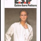 Vintage 1979 Misses Shirt Simplicity Sewing Pattern No. 8911 Sizes 12 to 16