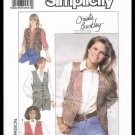 Vintage Simplicity Sewing Pattern No. 9373 Christie Brinkley Collection Lined Vests Misses 14-20 Vintage Simplicity Sewing Pattern No. 9373 Christie Brinkley Collection Lined Vests Misses 14-20
