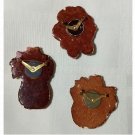 Painted Resin Brooch Pin Jewelry Lot Bundle (3) 1960's Made in Germany Vintage Painted Resin Brooch Pin Jewelry Lot Bundle (3) 1960's Made in Germany Vintage