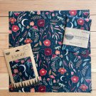 Beeswax Super Wrap - 14" x 14" Large Wrap - Variety of Patterns