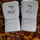 BRAND NEW Fly Superlace X Boxing gloves Sparring White/Silver SOLD OUT RARE