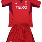 Kids Aberdeen Home Shirt Jersey Kit 25-26 Youth Soccer Football 2025-2026
