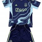 Kids Ajax Amsterdam Away Shirt Jersey Kit 25-26 Youth Soccer Football 2025-2026