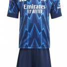 Kids Arsenal Away Shirt Jersey Kit 25-26 Youth Soccer Football 2025-2026