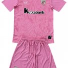 Kids Athletic Bilbao Pink Goalkeeper Shirt Jersey Kit 25-26 Youth Soccer Football 2025-2026