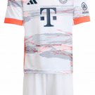 Kids Bayern Munich Away Shirt Jersey Kit 25-26 Youth Soccer Football 2025-2026