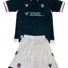 Kids Bolton Wanderers Away Shirt Jersey Kit 24-25 Youth Soccer Football 2024-2025