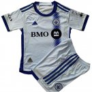 Kids CF Montreal Away Shirt Jersey Kit 24-25 Youth Soccer Football 2024-2025