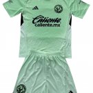 Kids Club America Green Goalkeeper Shirt Jersey Kit 25-26 Youth Soccer Football 2025-2026
