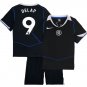 Kids DELAP #9 Chelsea 3rd Third Shirt Jersey Kit 25-26 Youth Soccer Football 2025-2026