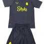 Kids Everton Away Shirt Jersey Kit 24-25 Youth Soccer Football 2024-2025