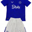 Kids Everton Home Shirt Jersey Kit 24-25 Youth Soccer Football 2024-2025