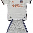 Kids FC Cincinnati Away Shirt Jersey Kit 24-25 Youth Soccer Football 2024-2025
