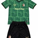 Kids Feyenoord 4th Fourth Shirt Jersey Kit 25-26 Youth Soccer Football 2025-2026