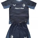 Kids Feyenoord Away Shirt Jersey Kit 25-26 Youth Soccer Football 2025-2026