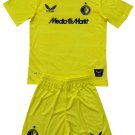 Kids Feyenoord Yellow Goalkeeper Shirt Jersey Kit 25-26 Youth Soccer Football 2025-2026