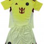 Kids Inter Miami Yellow Goalkeeper Shirt Jersey Kit 25-26 Youth Soccer Football 2025-2026