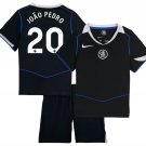 Kids JOAO PEDRO #20 Chelsea 3rd Third Shirt Jersey Kit 25-26 Youth Soccer Football 2025-2026