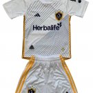 Kids LA Galaxy Home Shirt Jersey Kit 24-25 Youth Soccer Football 2024-2025