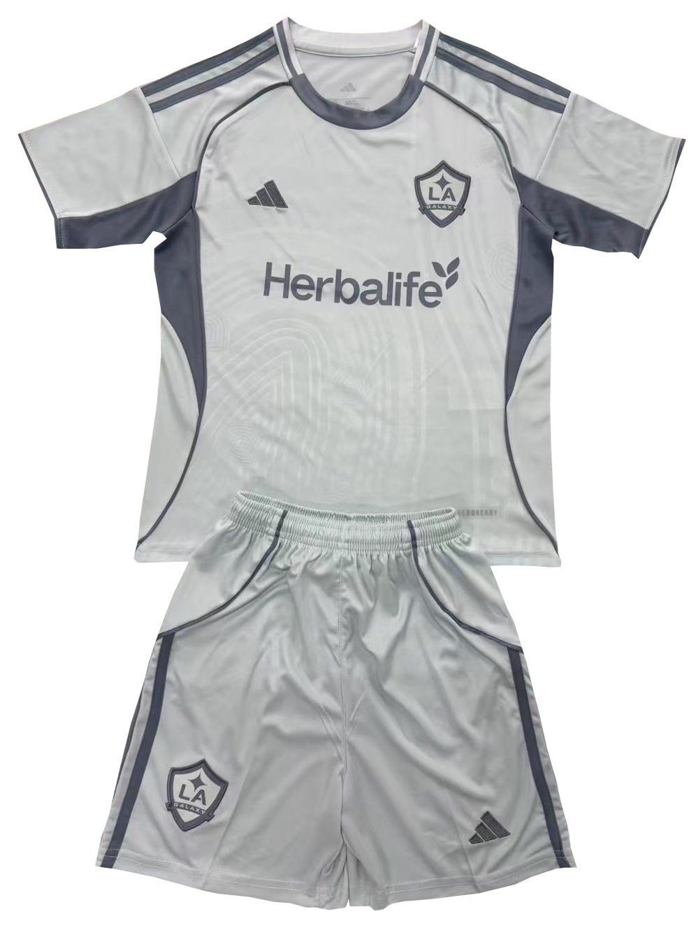 Kids LA Galaxy Pre-Match Shirt Jersey Kit 25-26 Youth Soccer Football 2025-2026