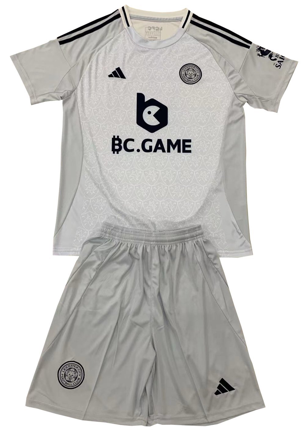 Kids Leicester City 3rd Third Shirt Jersey Kit 24-25 Youth Soccer Football 2024-2025