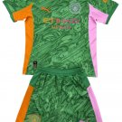 Kids Manchester City Green Goalkeeper Shirt Jersey Kit 25-26 Youth Soccer Football 2025-2026