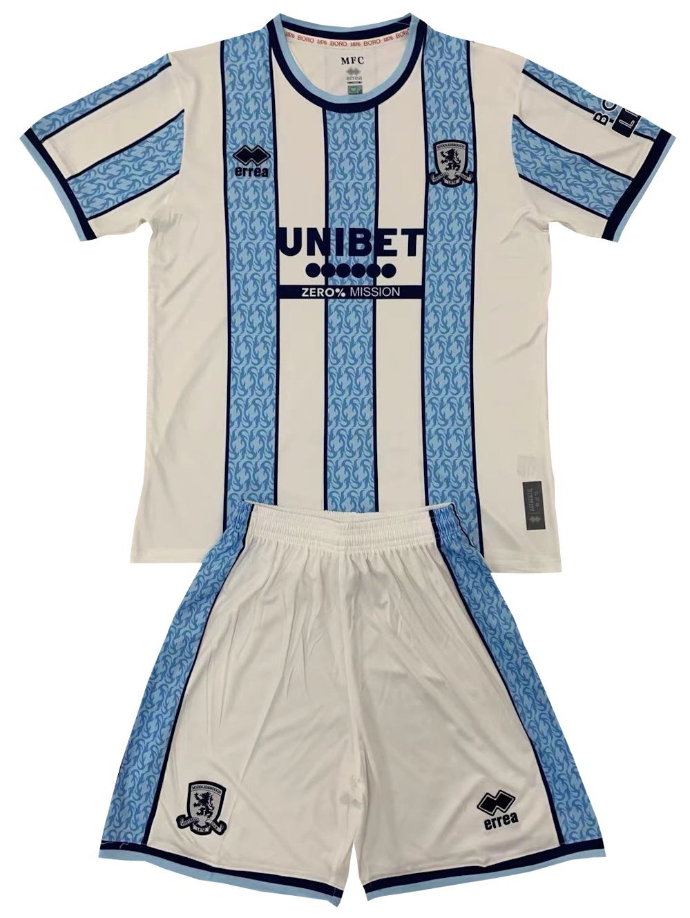 Kids Middlesbrough Away Shirt Jersey Kit 24-25 Youth Soccer Football 2024-2025