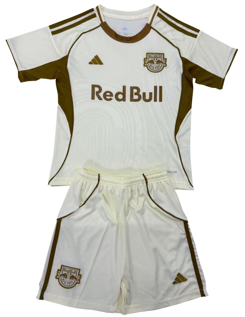Kids New York Red Bulls Pre-Match Shirt Jersey Kit 25-26 Youth Soccer Football 2025-2026