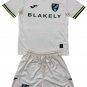 Kids Norwich City 3rd Third Shirt Jersey Kit 24-25 Youth Soccer Football 2024-2025