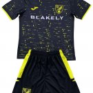 Kids Norwich City Away Shirt Jersey Kit 24-25 Youth Soccer Football 2024-2025