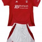 Kids Nottingham Forest Home Shirt Jersey Kit 24-25 Youth Soccer Football 2024-2025