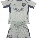 Kids Orlando City Pre-Match Shirt Jersey Kit 25-26 Youth Soccer Football 2025-2026
