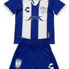 Kids Pachuca Home Shirt Jersey Kit 25-26 Youth Soccer Football 2025-2026