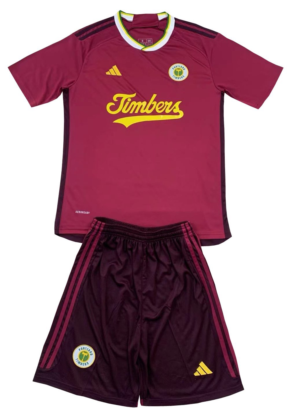 Kids Portland Timbers 3rd Third Shirt Jersey Kit 24-25 Youth Soccer Football 2024-2025