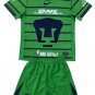 Kids Pumas UNAM Green Goalkeeper Shirt Jersey Kit 24-25 Youth Soccer Football 2024-2025