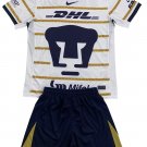 Kids Pumas UNAM Home Shirt Jersey Kit 24-25 Youth Soccer Football 2024-2025
